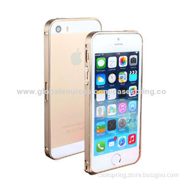 Mobile Phone Alloy Bumpers, Ultra-thin Alloy Bumper for iPhone 4/4s/5/5s, Belt Buckle in the Box